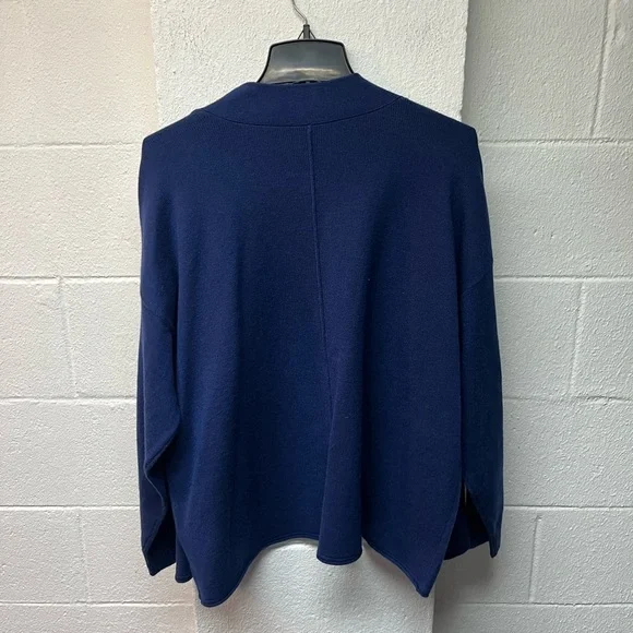 Lane Bryant Deep Blue Women's Cardigan - Picture 3 of 3